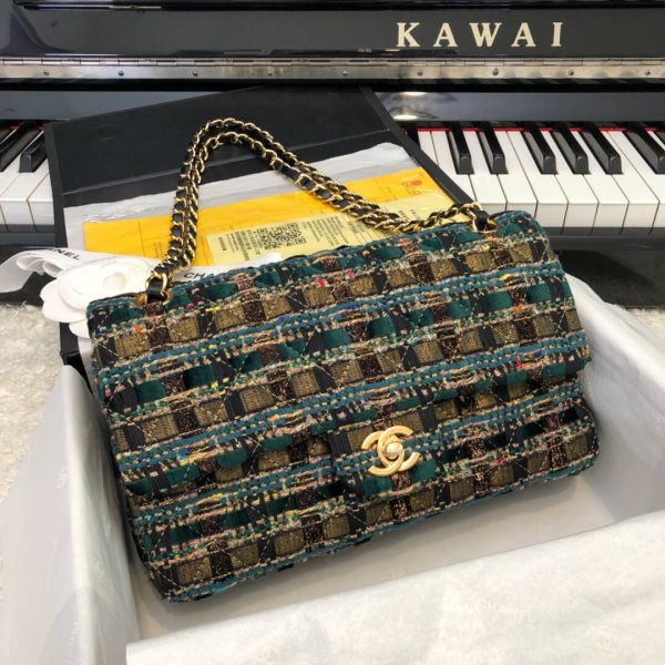 Best Classic CC Luxury CF 20 25 cm Flap Bag Caviar Leather Replica Handbags Ch 