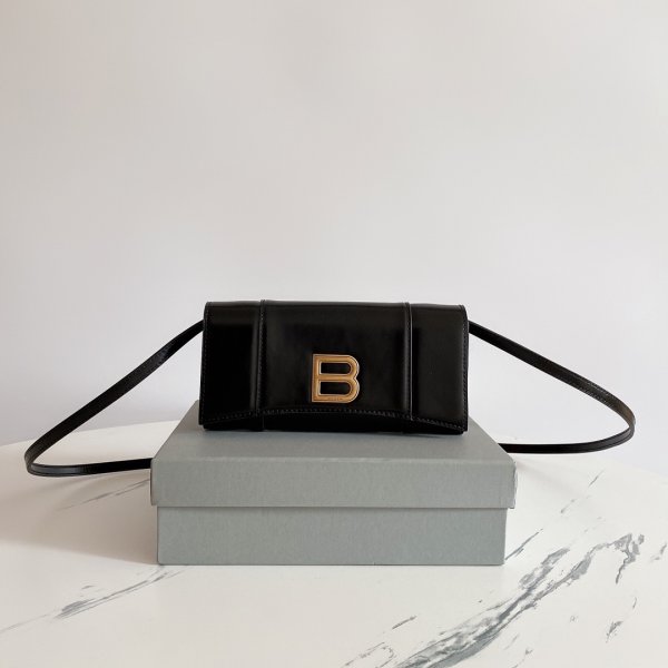Wholesale balenciaga woc shoulder black bag Replica Handbags Balenciaga Shoulder