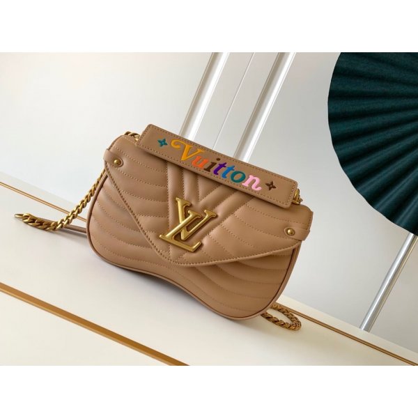 Replicas Louis Vuitton Best New Wave Bag MM Shoulder Malibu M51946 Brown Replica Handbags Louis Vuitton BumbagWave