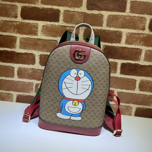 High Quality Doraemon x Gucci small 647816 backpack Replica Handbags Gucci Doraemon