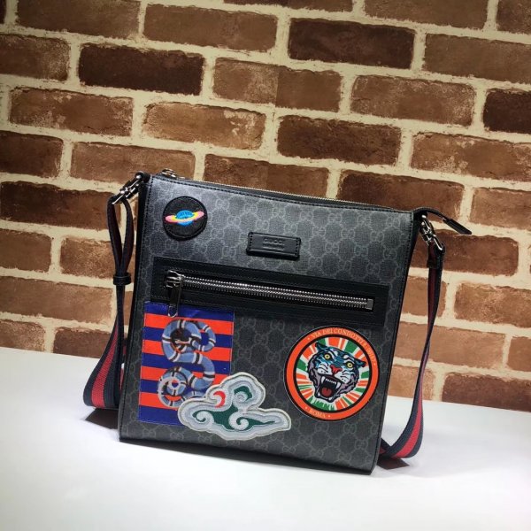 Best Gucci USA Gg Supreme Messenger 474137 Bag 7 Star Replica Handbags Gucci G Men Bag