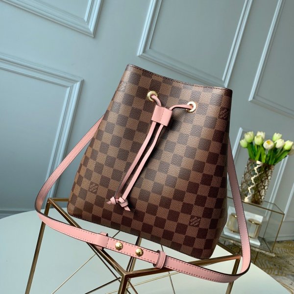 Replica Louis Vuitton N40198 NeoNoe Damier Ebene Canvas Replica Handbags Louis Vuitton Neonoe