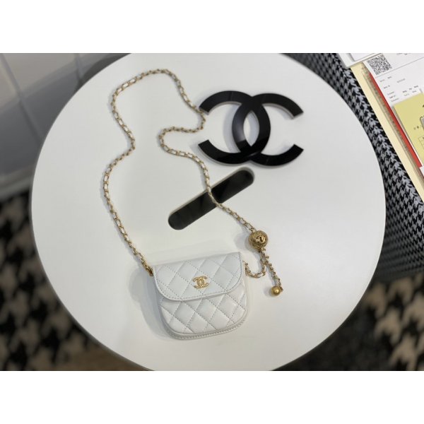 Designer CC Waist AS1461 White Bags USA Replica Handbags Ch 