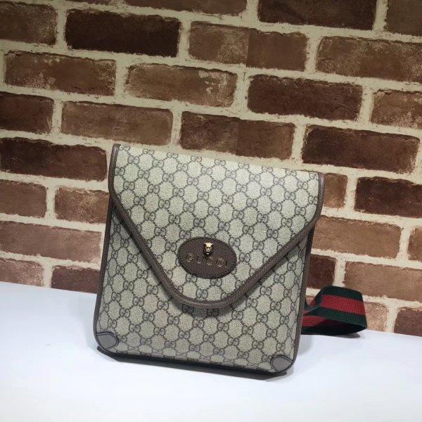 Gucci High Quality 598604 Neo Vintage GG medium messenger Replica Handbags Gucci G Men Bag