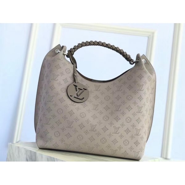 Louis Vuitton Carmel Mahina in Beige M53188 Handbags Replica Handbags Louis Vuitton Mahina