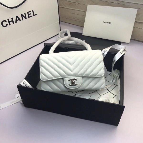 Luxury CC Classic Rectangular Mini Flap 7 Star 1116 Bag Caviar Replica Handbags Ch 