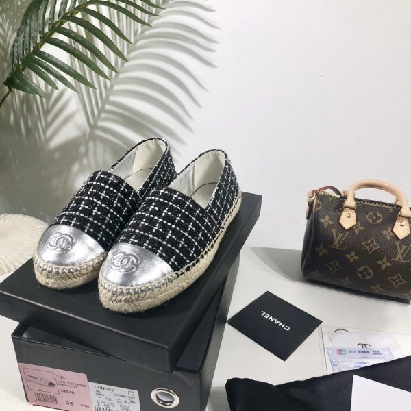 Best Chanel Espadrilles Shoes 001 Replica Luxury Shoes Ch