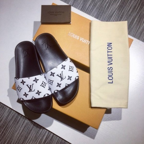 Best Louis Vuitton Slippers 014 Replica Luxury Shoes LV