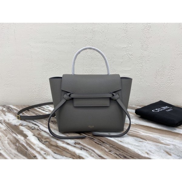 Celine AAA+ Womens Nano Belt bag in grained calfskin Replica Handbags Celine Nano