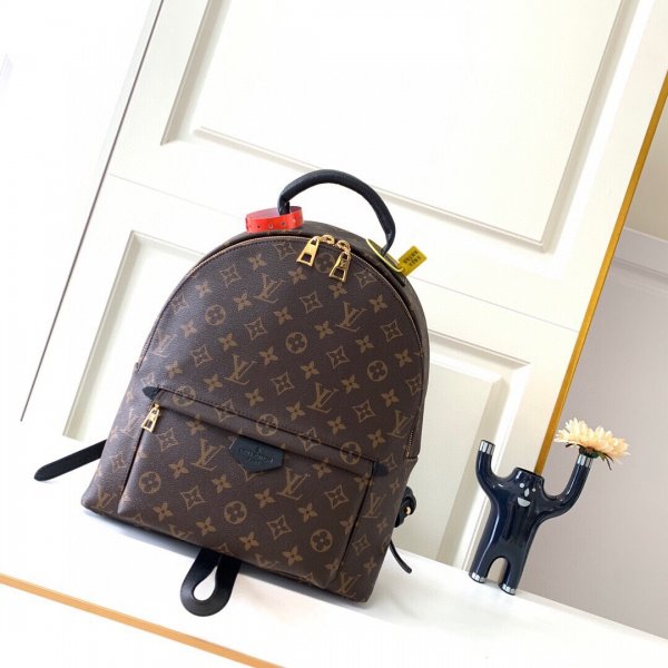 Louis Vuitton Replica Palm Springs MM Monogram M44874 Brown Replica Handbags Louis Vuitton Palm