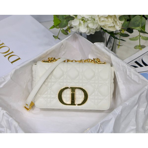 Dior Top Quality white Debuts the New Caro Bag Replica Handbags Dior Caro