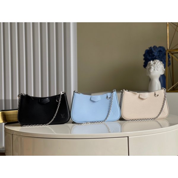 Louis Vuitton Designer Easy Pouch On Strap Epi Leather M80471M80480M80479 Bag Replica Handbags Louis Vuitton Pouch