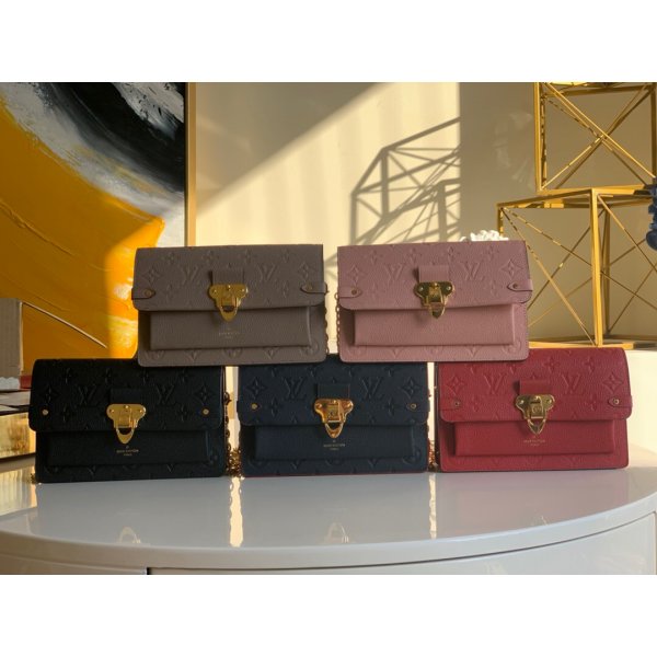 Louis Vuitton M67839 Vavin Chain Wallet Monogram Empreinte Leather Replica Handbags Louis Vuitton Wallets