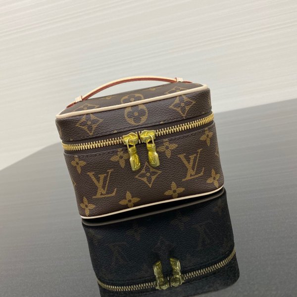 Louis Vuitton Nice Nano Monogram M44936 Brown Best Replica Handbags Louis Vuitton Nano
