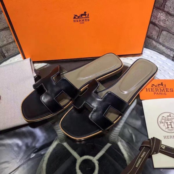 Hermes Womens Flats Slippers 014 Replica Luxury Shoes Hermes