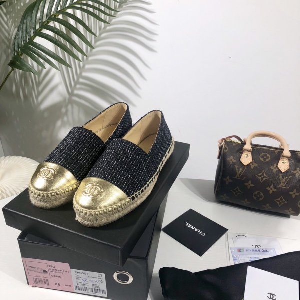 Best Chanel Espadrilles Shoes 003 Replica Luxury Shoes Ch