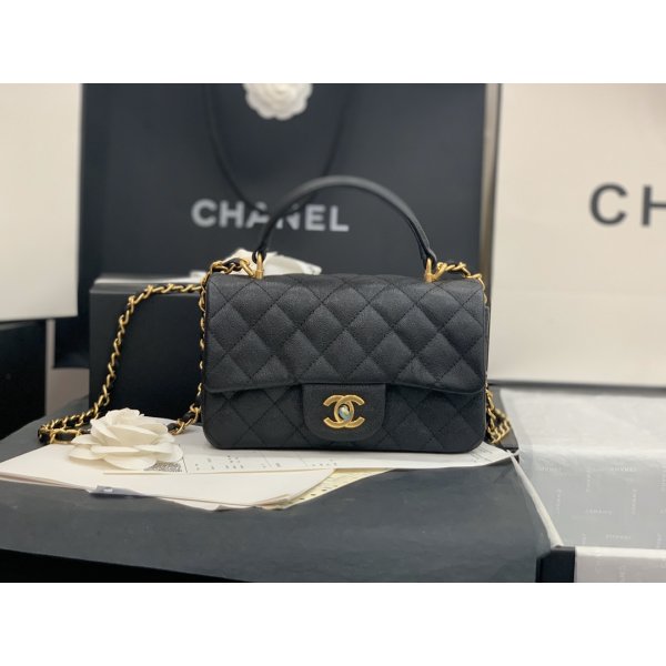 Luxury CC Replica Black AS8816 Totes Handbags Replica Handbags Ch 