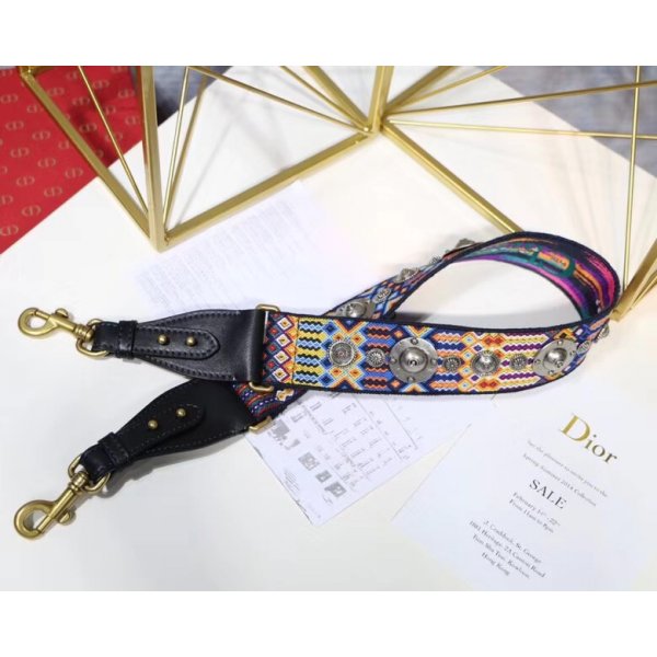 7 Star Christian Dior SHOULDER Embroidery STRAP Replica Handbags Dior Strap