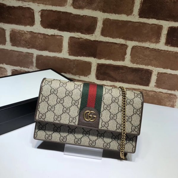 Gucci Luxury Ophidia GG chain bags 557695 Replica Handbags Gucci Ophidia