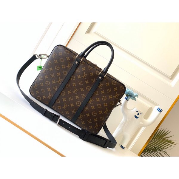 Replica LV Porte Documents Voyage M52005 Replica Handbags Louis Vuitton Men Bags