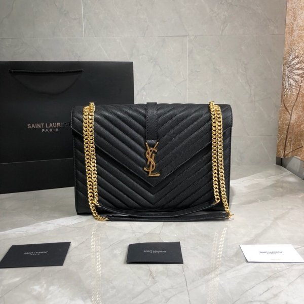 Saint Laurent 487198 Envelope Large Cheap Bag China Replica Handbags YSL Shoulder