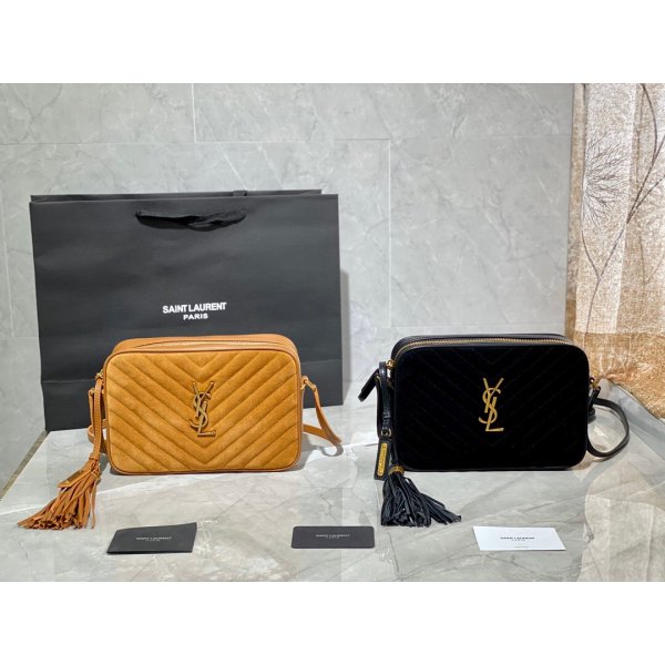 Cheap YSL 520534 Saint Laurent Lou top leather bags Replica Handbags YSL Shoulder