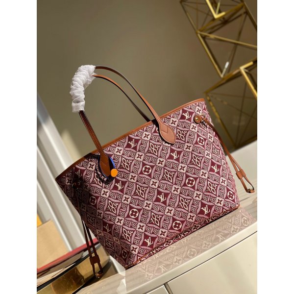 Louis Vuitton M57273 Since 1854 Bordeaux Mm Neverfull Tote Replica Handbags Louis Vuitton Since
