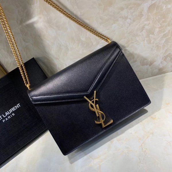 YSL Replica New Cassandra 532750 Caviar Envelope Bag Replica Handbags YSL Shoulder