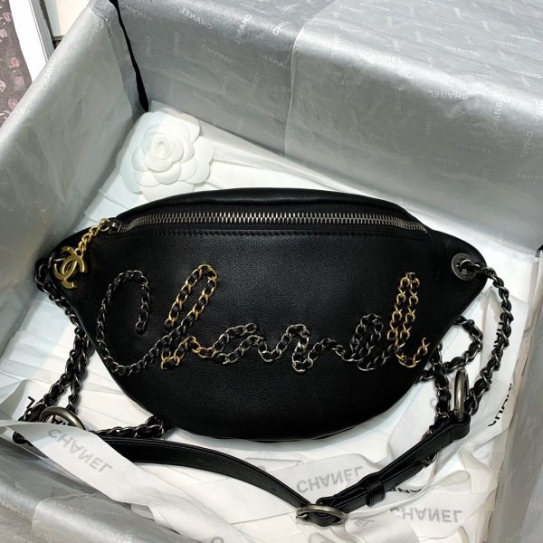 Best CC Waist Black Bags Replica Replica Handbags Ch 