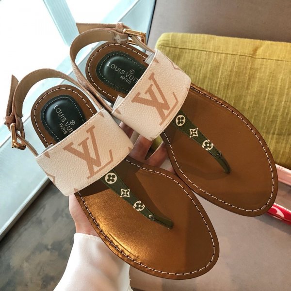 Louis Vuitton Sandals 001 Replica Luxury Shoes LV