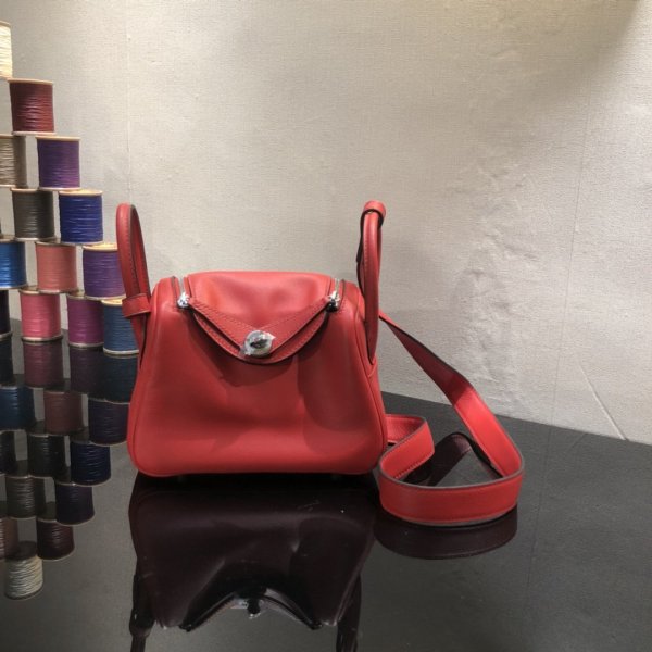 Fake Cheap best online bags lindy hermes red scarlet Replica Handbags Hermes Lindy