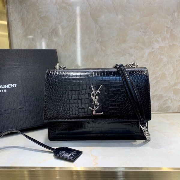 Ysl Wholesale Saint Laurent 22CM niki chain shoulder bag Replica Handbags YSL Shoulder