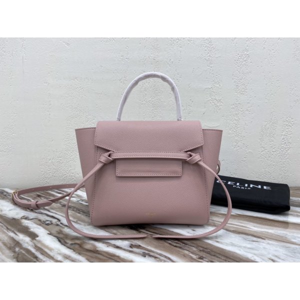 Celine AAA+ celine nano belt pink bag High Quality Replica Handbags Celine Nano