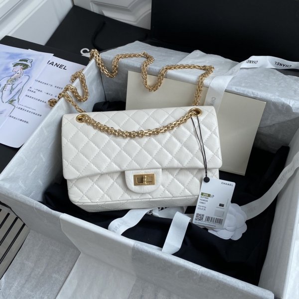 Wholesale CC 255 Top original Flap Reissue White Classic Bag Replica Handbags Ch 