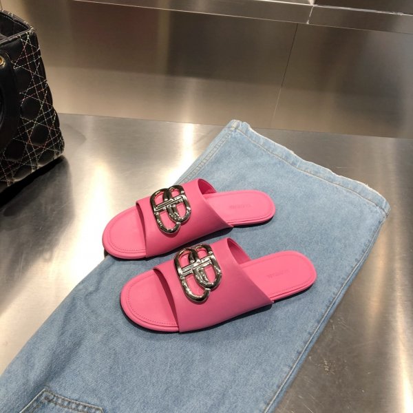 High Quality Balenciaga Flat Slippers Replica Luxury Shoes Balenciaga Slipper