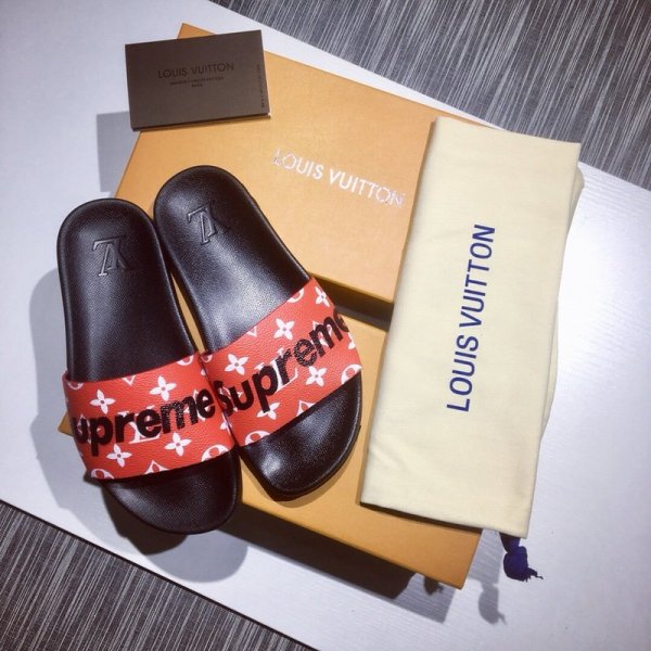 Best Louis Vuitton Slippers 015 Replica Luxury Shoes LV