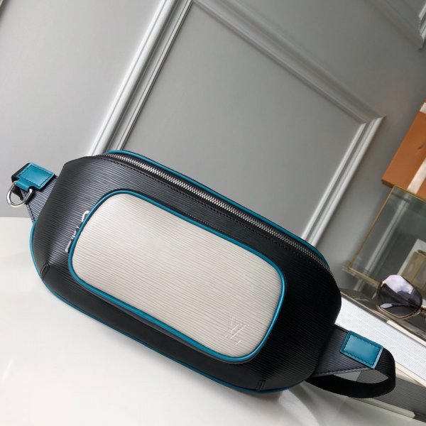 Luxury Louis Vuitton BumbagBelt Bag M51463 Epi Leather Replica Handbags Louis Vuitton BumbagWave