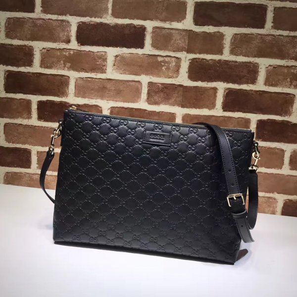 Replica USA Gucci Signature Soft Padlock Medium Shoulder 473882 Bag Replica Handbags Gucci Signature