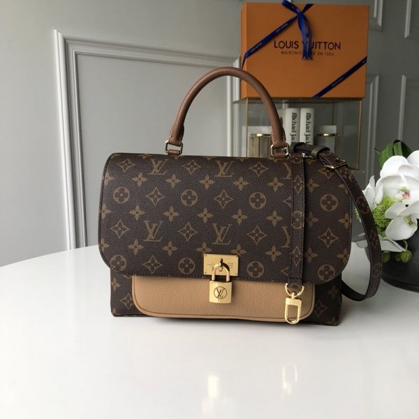 Louis Vuitton Replica Marignan M44257 Monogram Canvas Replica Handbags Louis Vuitton Monogram Empreinte