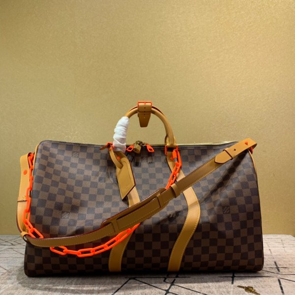 Cheap Louis Vuitton Monogram Canvas Keepall Bandouliere 50 Replica Handbags Louis Vuitton Keepall