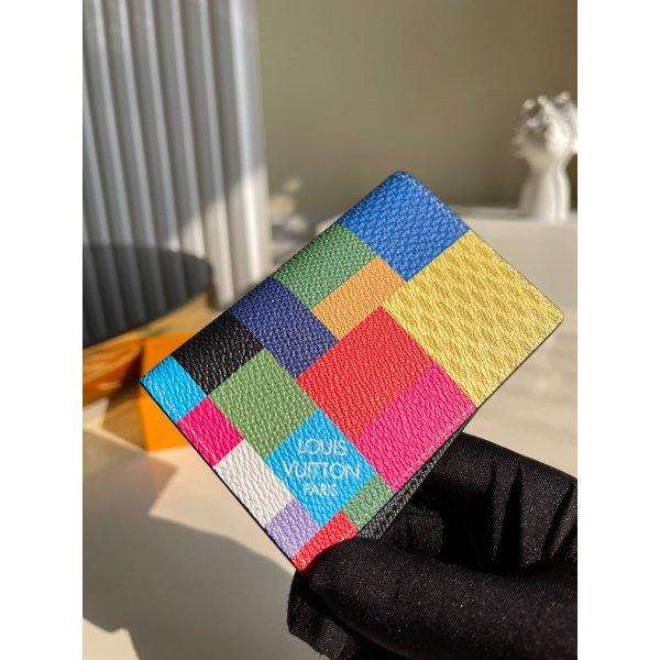 Perfect Quality Louis Vuitton Virgil Abloh Wallet N60441 Replica Handbags Louis Vuitton Wallets