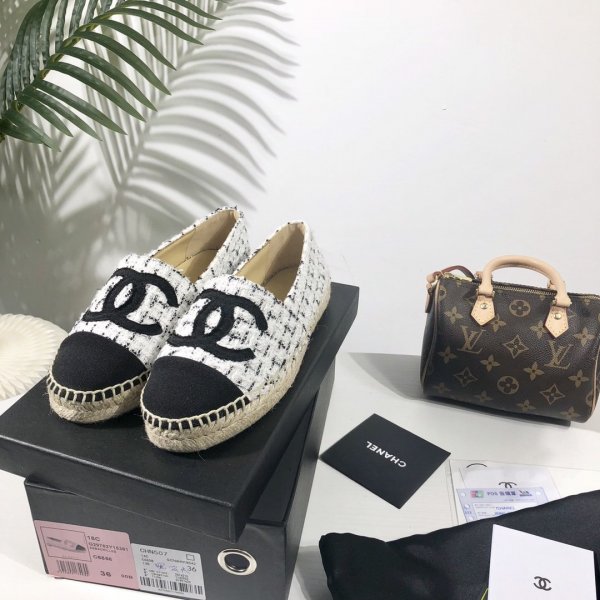 Best Chanel Espadrilles Shoes 002 Replica Luxury Shoes Ch