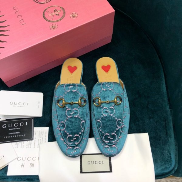 Top Gucci Loafers Slipper 009 Replica Luxury Shoes Gucci
