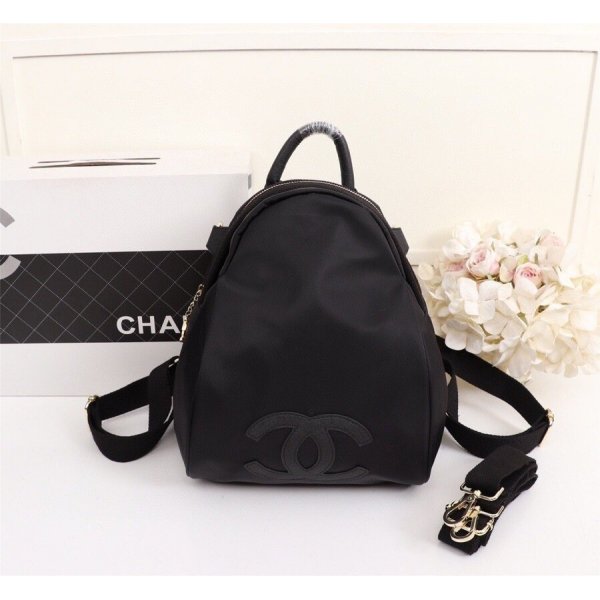CC Black Fake 6509 backpack Waterproof Oxford portable Bag Replica Handbags Ch 