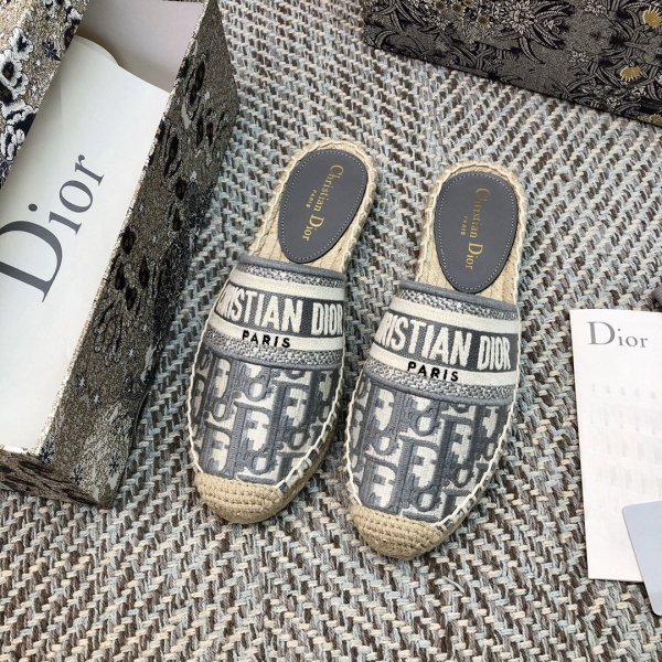 7 Star Dior Espadrilles Slippers 001 Replica Luxury Shoes Dior