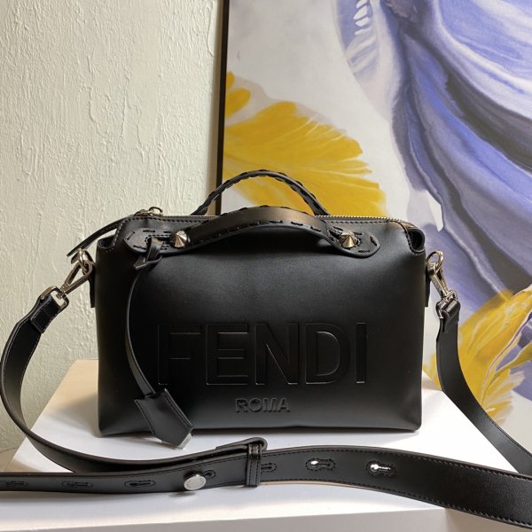 Buy Knockoff Fendi 660100 Black Bag by the way Replica Handbags Fendi