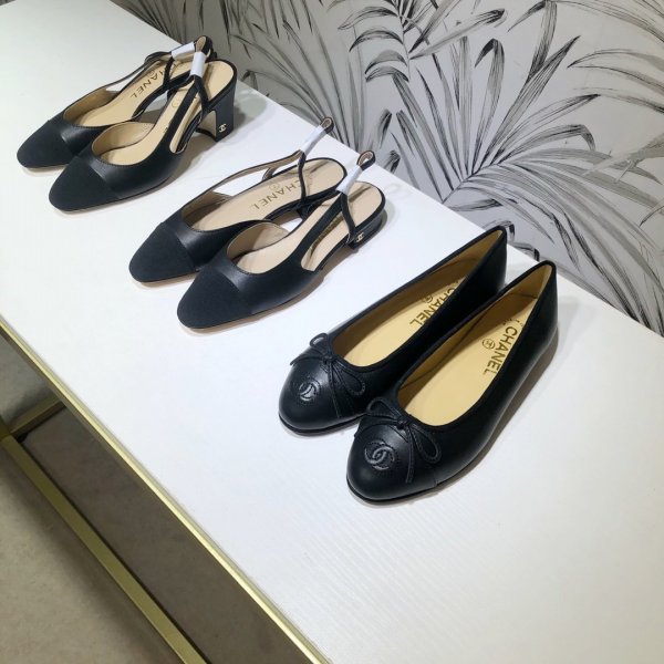 Replica CC Ballet Shoes Replica Luxury Shoes Ch