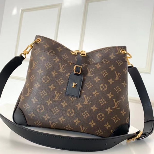 Designer Louis Vuitton Odeon MM Monogram M45355 Bag Brown Replica Handbags Louis Vuitton Odeon