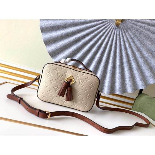 Louis Vuitton Monogram Saintonge M44593 Beige Shoulder Bag Replica Handbags Louis Vuitton Monogram Empreinte