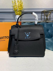 2020 louis vuitton original calfskin lockme ever BB handbag M53937 black